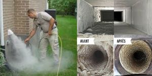 Nettoyage d'échangeur d'air OU air climatisé