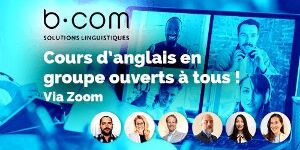 B-COM Solutions Linguistiques B-expert package - Ten (10) online English lessons