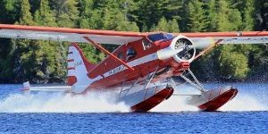 Vol au dessus du Fjord en hydravion