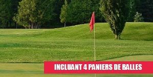 Partie de golf pour quatre personnes