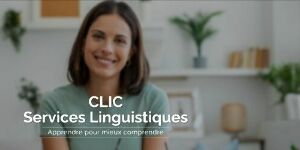 CLIC Services Linguistiques Private online English or French course