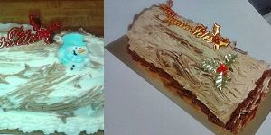 Bûche de Noël maison