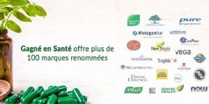 Gagné en Santé Applicable pour achat en ligne ou en magasin