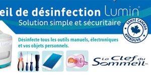 La Clef du Sommeil inc. Appareil désinfectant Lumin UVC