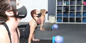 Oxygen Yoga and Fitness Experience Virtual Live Yoga - 30% off intro offer for one (1) month Unlimited Classes