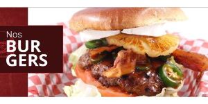 Twisted Burger Bière et Frites A "never seen" burger!