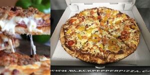 Black Pepper Pizza Large 14” Gourmet Pizza Saskatoon