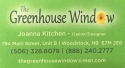 The Greenhouse Window