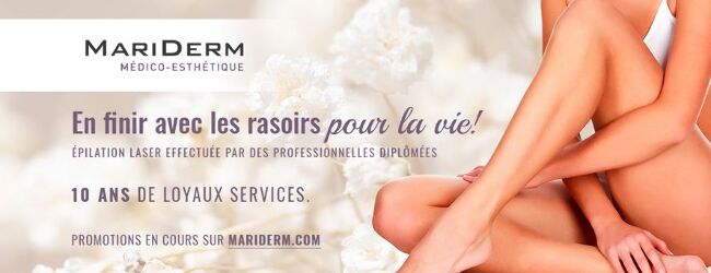 Mariderm, Saint-Jean-sur-Richelieu - Permanent laser hair removal
