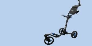 Liquidagolf Chariot de golf Axglo 360 - Noir & Bleu