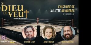 Salle Kingsey - Théâtre Des Grands Chênes Paire de billets: Si Dieu le veut (14 août 2026)