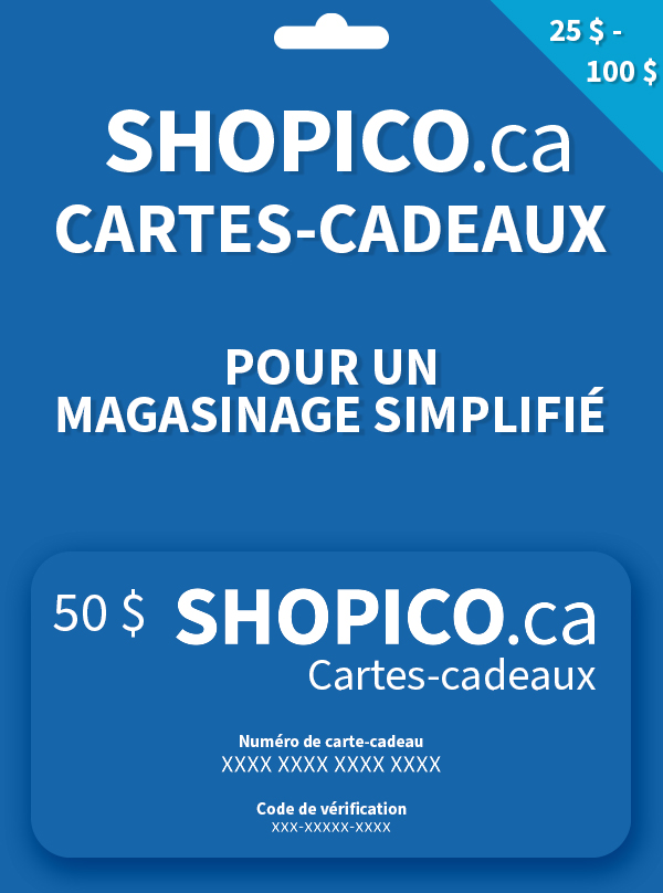 Cartes-cadeaux SHOPICO - Pour un magasinage simplifié